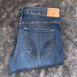 hollister high rise skinny jeans